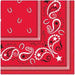 Bandana Luncheon Napkins, 16 Count