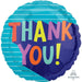 Thank You Fun Type 18-Inch Round Foil Balloon