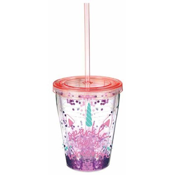 Enchanted Unicorn Tumbler, 12 oz
