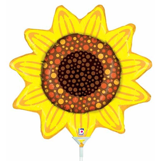 14-Inch Sunflower Mini Shape Foil Balloon
