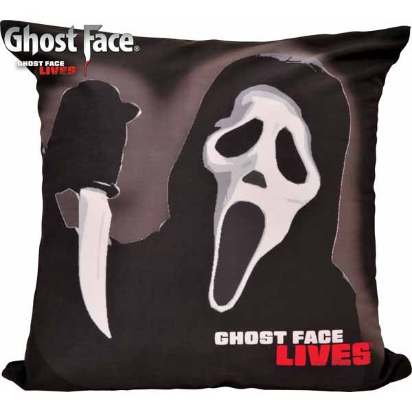 Ghost Face Lives Halloween Pillow Cover