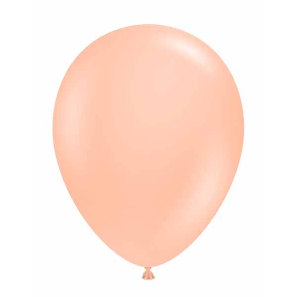 TUFTEX Cheeky Pastel Orange 11-Inch Latex Balloons, 100 Count