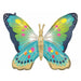 Blue Butterfly 30-Inch Shaped Foil Balloon