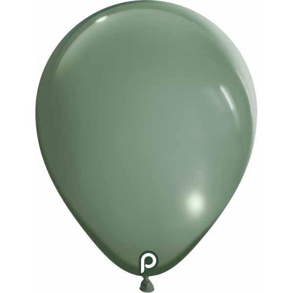 Prima Sage 18-Inch Round Latex Balloons, 25 Count