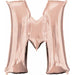 33" Rose Gold Letter M Balloon