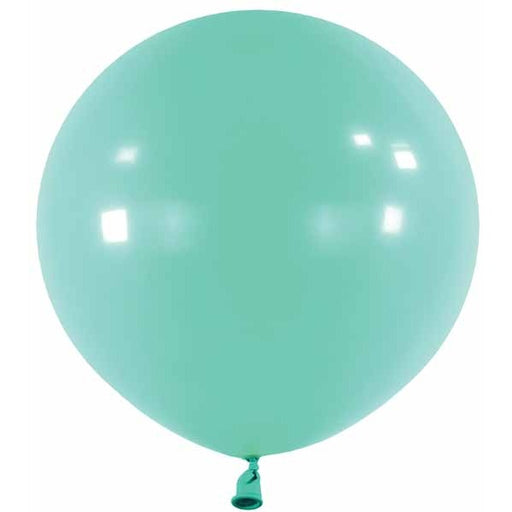 Anagram Robin's Egg Blue 24-Inch Latex Balloons, 4 Count