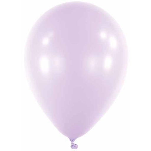 Anagram Macaron Blueberry Lavender 18-Inch Latex Balloons, 50 Count