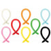 Anagram 260 Classic Assorted Twisting Latex Balloons, 250 Count