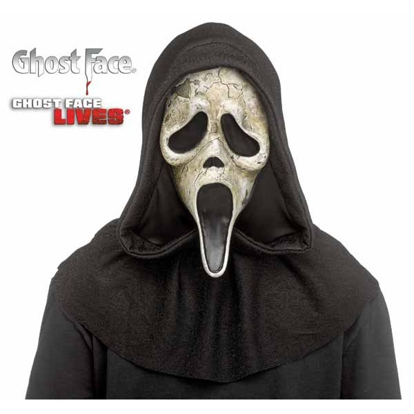 Deluxe Aged Ghost Face Mask
