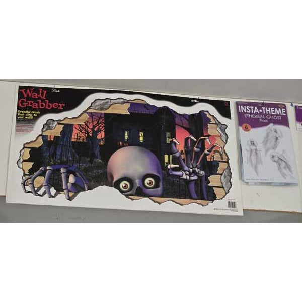 Room with a View Halloween Wall Grabber
