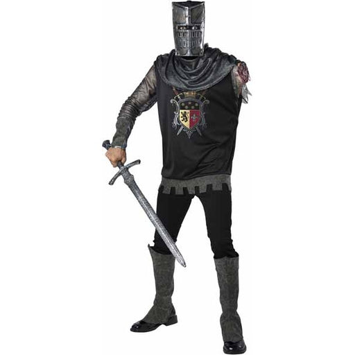 Black Knight Men's Adult Costume, XL