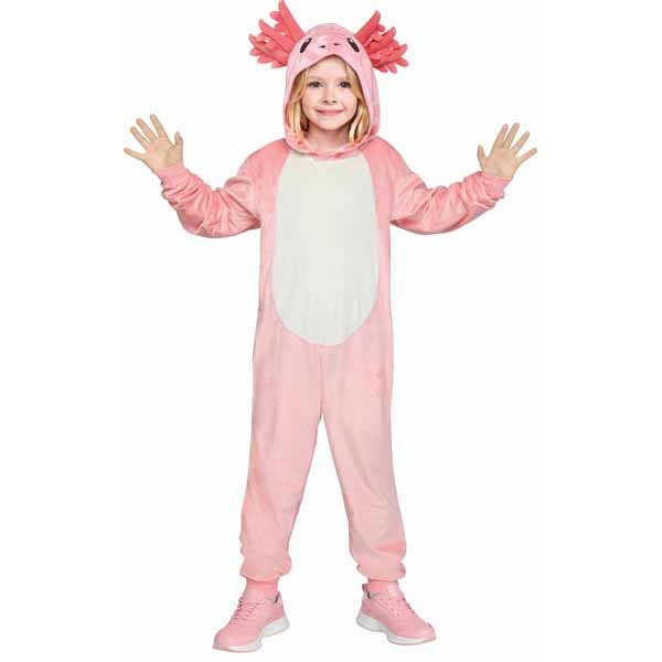 E-Z Axolotl Child Costume, Large 12/14