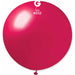Gemar 31" Metallic Red Latex Balloon #032, 1 Count