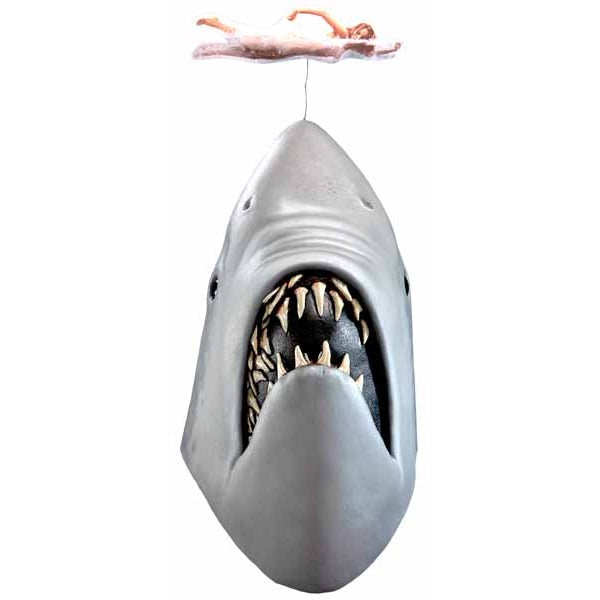 JAWS Full Head Shark Mask with Swimmer
