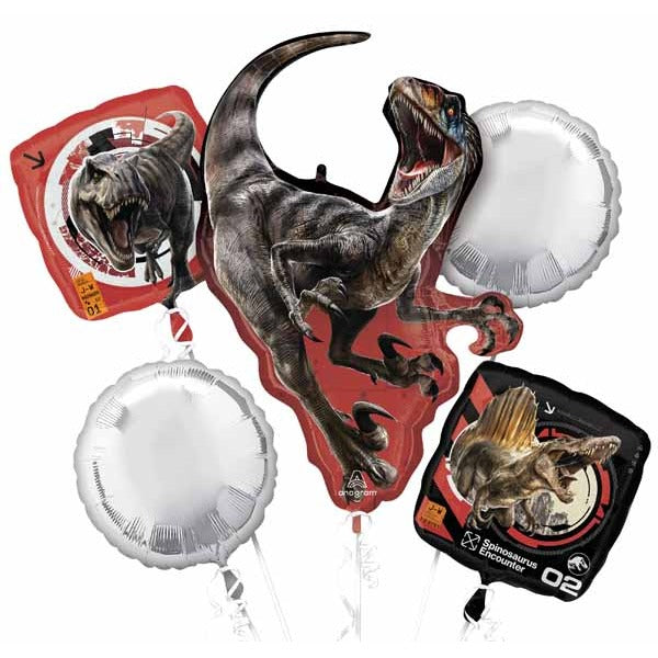 Jurassic World Foil Balloon Bouquet