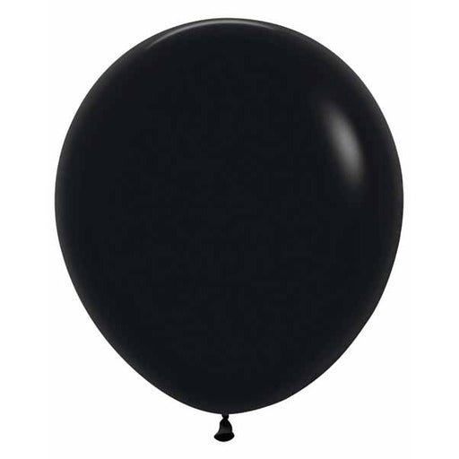 Sempertex Black 18-Inch Latex Balloons, 25 Count