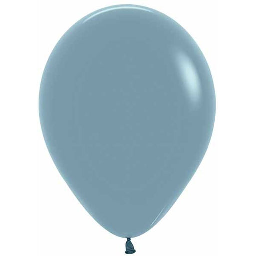 Sempertex Pastel Dusk Blue 11" Latex Balloons, 50 Count