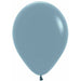 Sempertex Pastel Dusk Blue 11" Latex Balloons, 50 Count