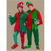 Adult Unisex Plus Size Christmas Elf Costume