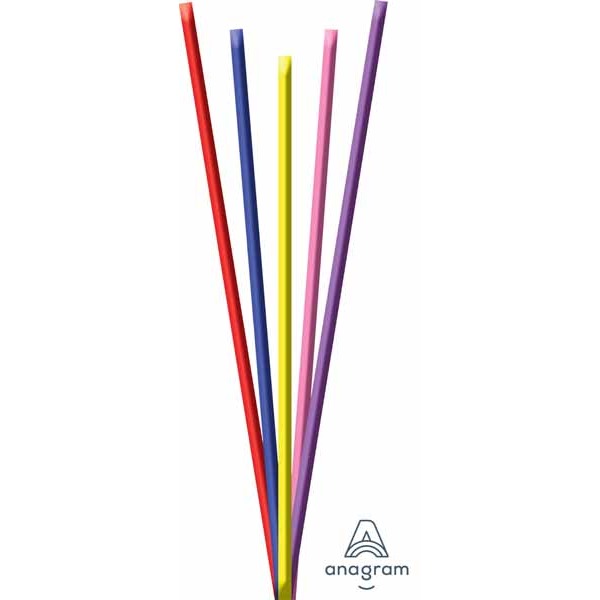 STRAWEIGHTS 5 ASST 250/PK 48" 5.5G Z01