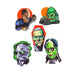 Universal Monsters Series 1 Paper Wall Decorations, 5 Count