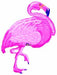Flamingo Beach 35-Inch SuperShape Foil Balloon