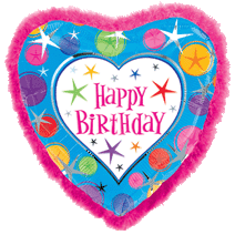 Happy Birthday Doo-Dads Foil Balloon, 32 in