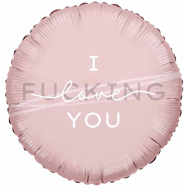 TUFTEX 18" I F***ING LOVE YOU Foil Balloon