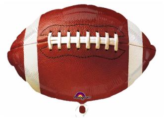 Championship Football 18-Inch Foil Balloon