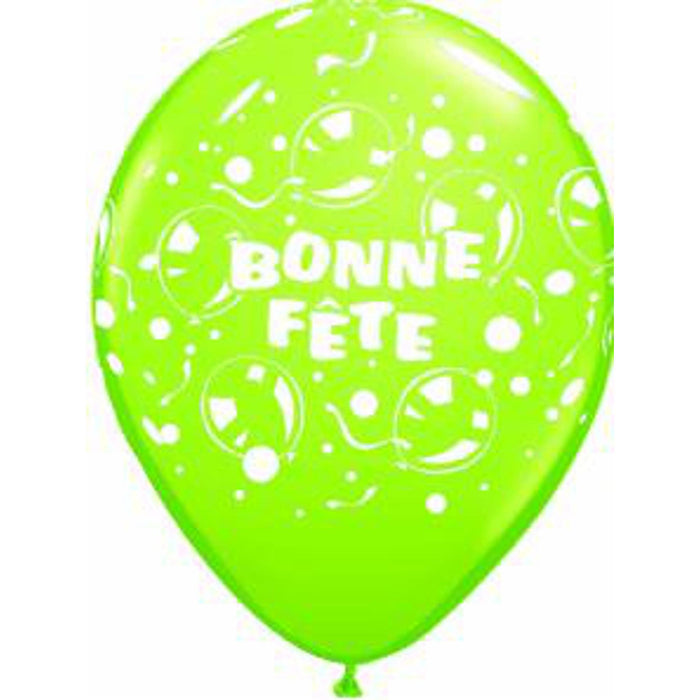 11" Bonne Fete Wild Berry Balloons (50 Count)