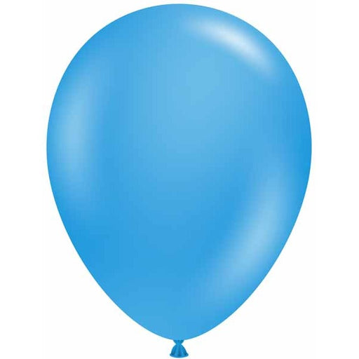 TUFTEX 5-Inch Standard Blue Latex Balloons, 50 Count