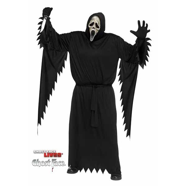 Ghost Face Aged Scream VI Adult Plus Size Costume
