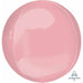 Pastel Pink Orbz Foil Balloon, 16 Inch