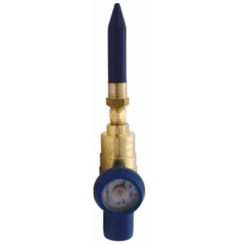 Latex Balloon Horizontal Tilt Valve with Pressure Gauge