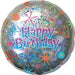 Anagram Birthday Celebration 32 Inch Jumbo Holographic Foil Balloon