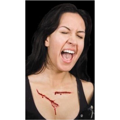 Woochie Slash Set Latex Prosthetic Appliances, 2 Pieces
