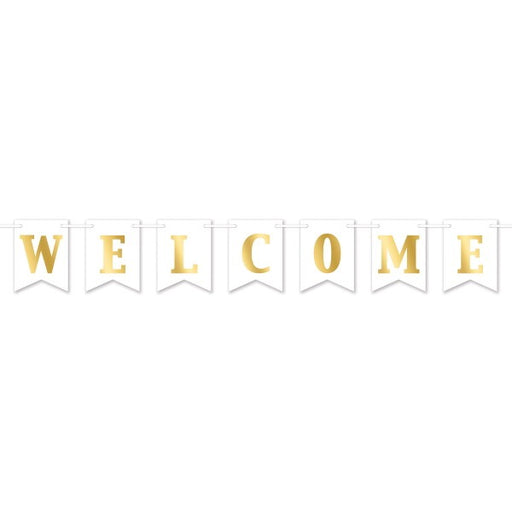 Welcome Streamer, 6 Inches x 6 Feet