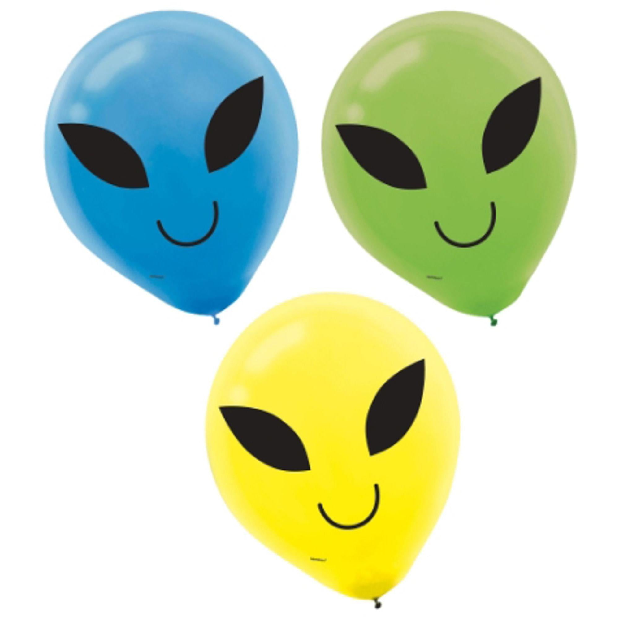 Ballon Fusée Alien Happy Birthday - Anniversaires 