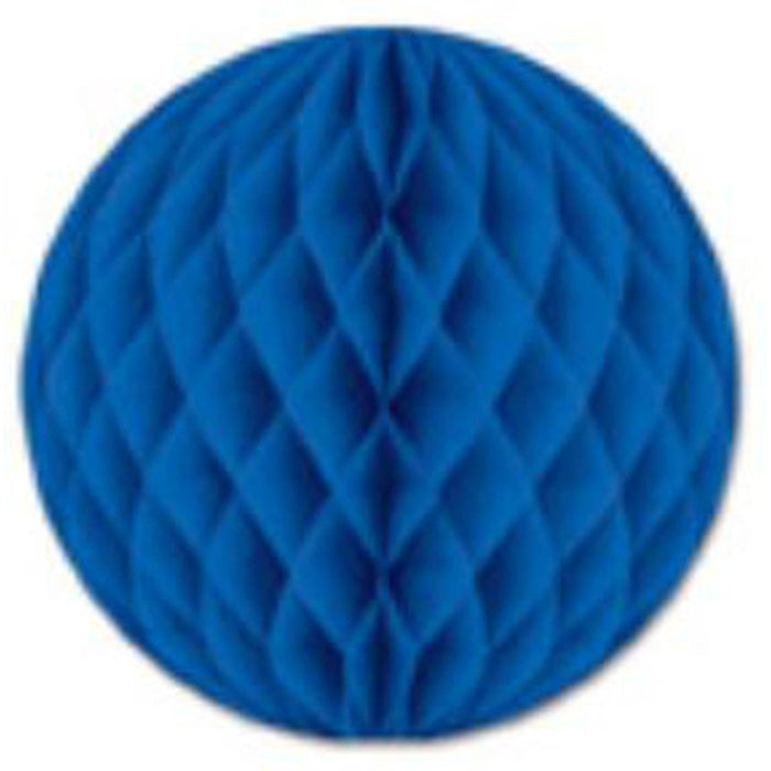 12" Blue Art-Tissue Ball