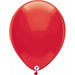 12" Crystal Red Latex Balloons (15/Bag) By Funsational