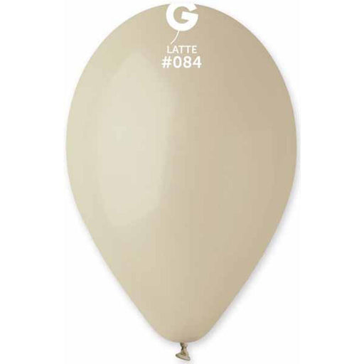 12" Latte #084 Balloons (50 Count) By Gemar