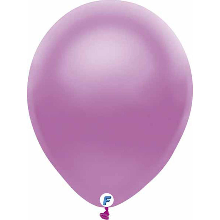 12" Pearl Purple Balloons (50-Pack)