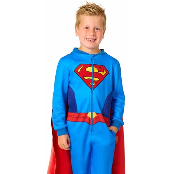 Superman Boys' Onesie Costume, US 16 (XL)