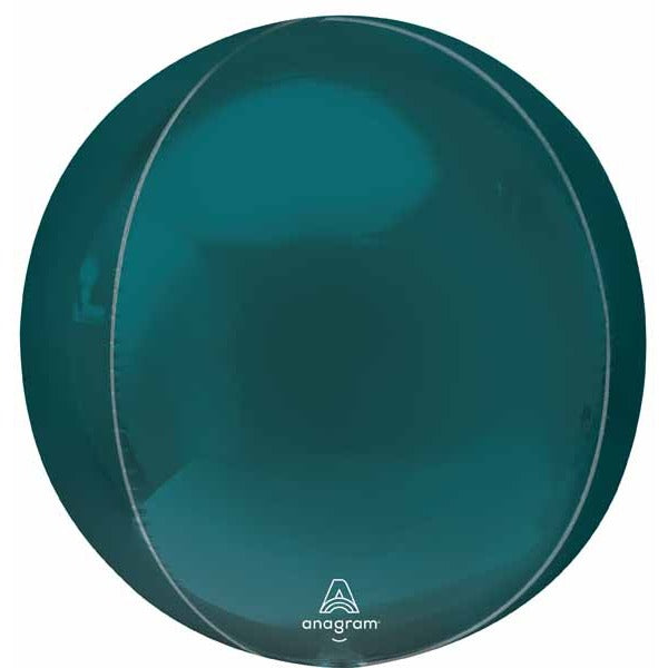 Aquamarine 16" Orbz Foil Balloon