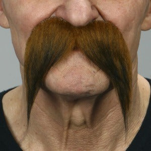 MOUSTACHE AUBURN/BRN 16 CM X 10 CM
