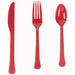 Baby Blue Heavyweight Plastic Spoons, 24 Count