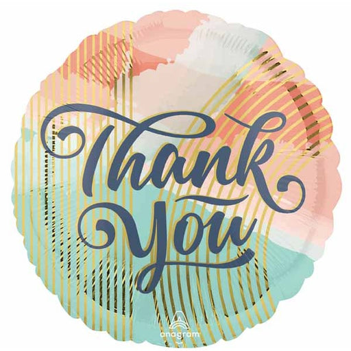 Thank You Clouds Jumbo Round Foil Balloon