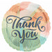 Thank You Clouds Jumbo Round Foil Balloon