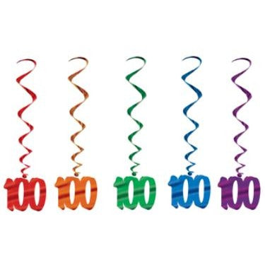"100" WHIRLS 5/PKG 3'
