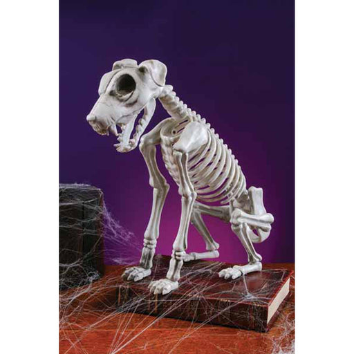 "15.75" Spooky Skele-Dog Skeleton Decoration"